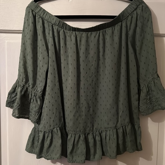 Blue Rain Top Sz Medium - Picture 4 of 5